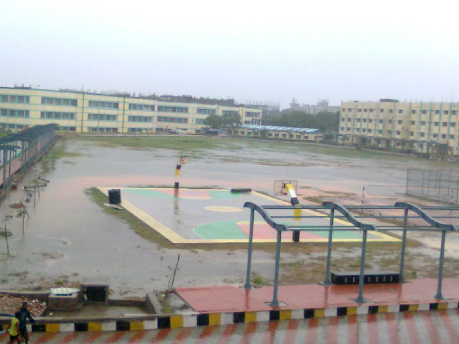 Cyclone Laila, College days, May 2010